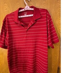 GEORGE golf shirt red XL